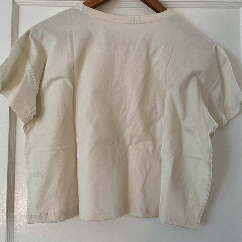 White Crop Top - Ana + Zac - Picture 3 of 3
